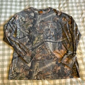 Men's Camouflage Long Sleeve Shirt
